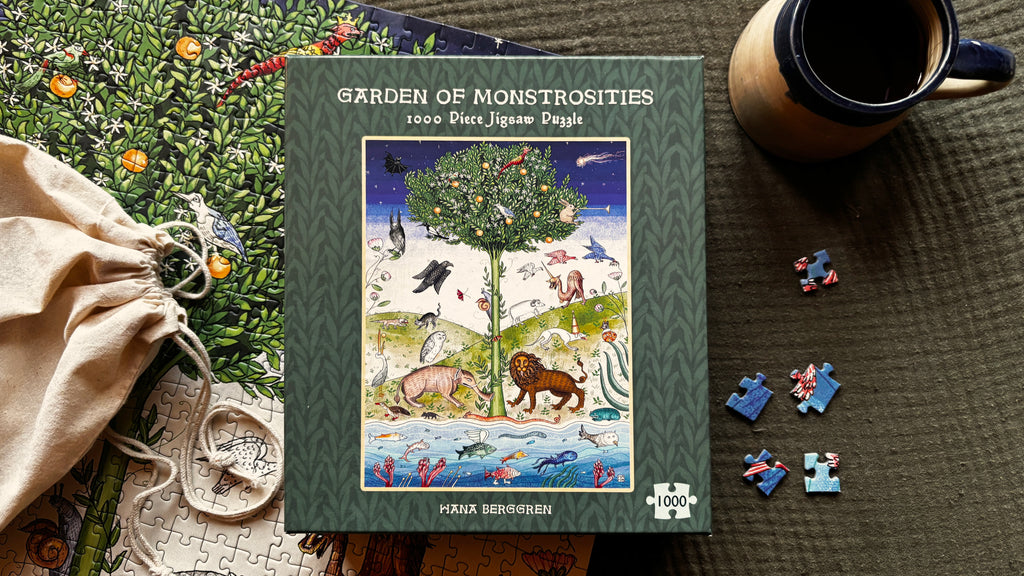 Medieval Animals 1000 Piece Jigsaw