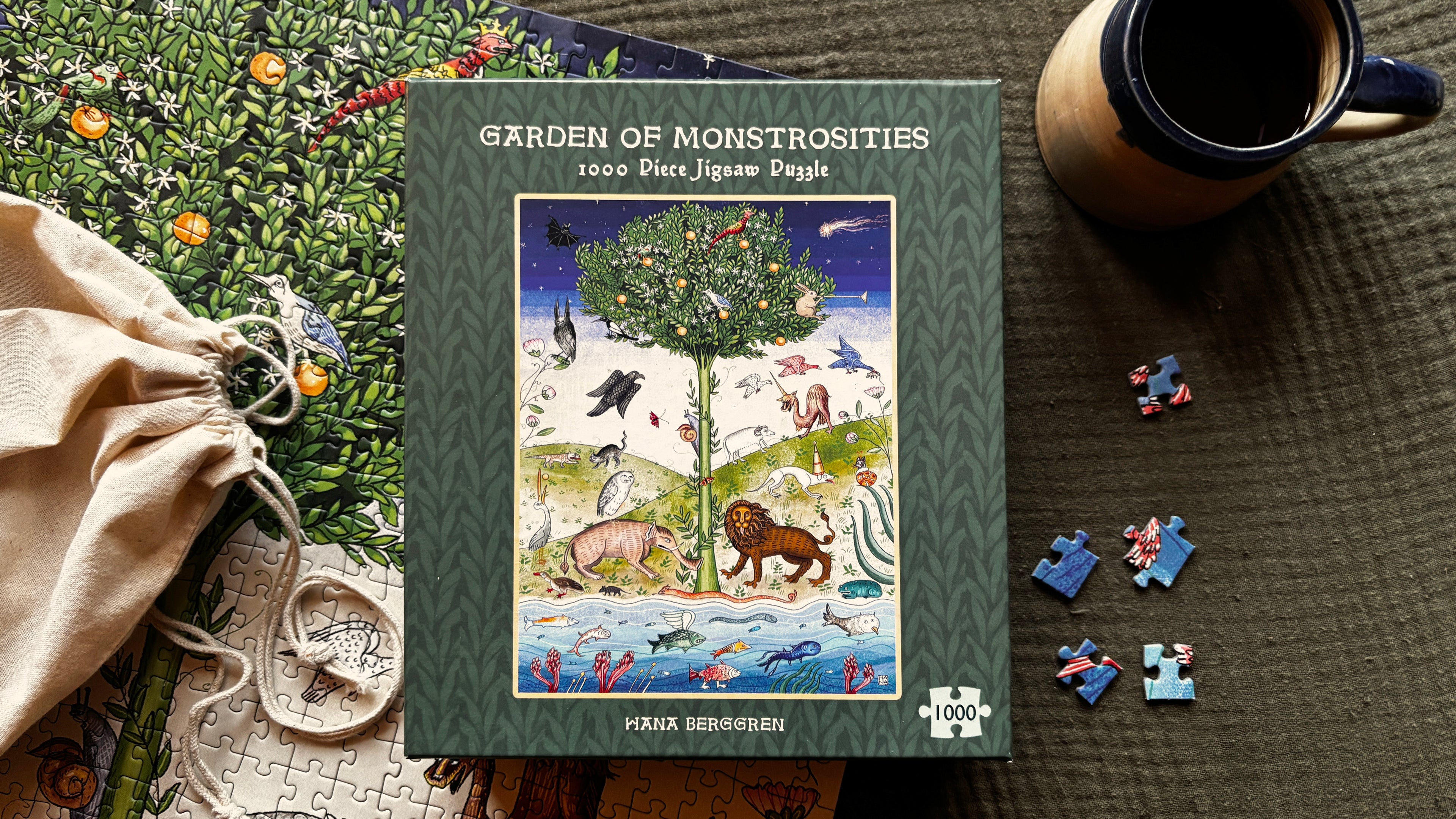 Medieval Animals 1000 Piece Jigsaw