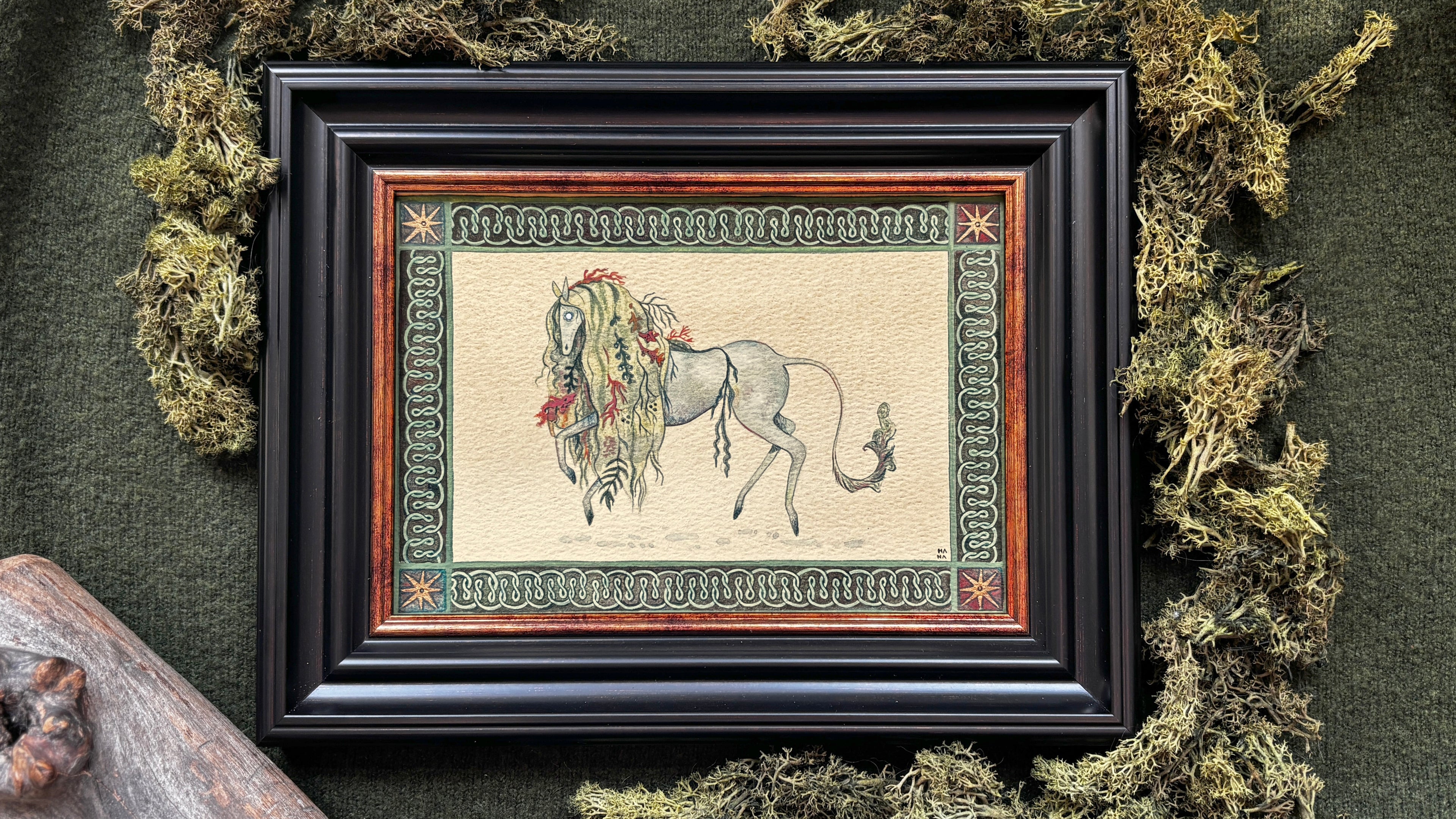 "Each-Uisge" Original Watercolour Painting