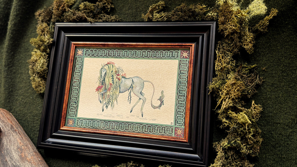 "Each-Uisge" Original Watercolour Painting