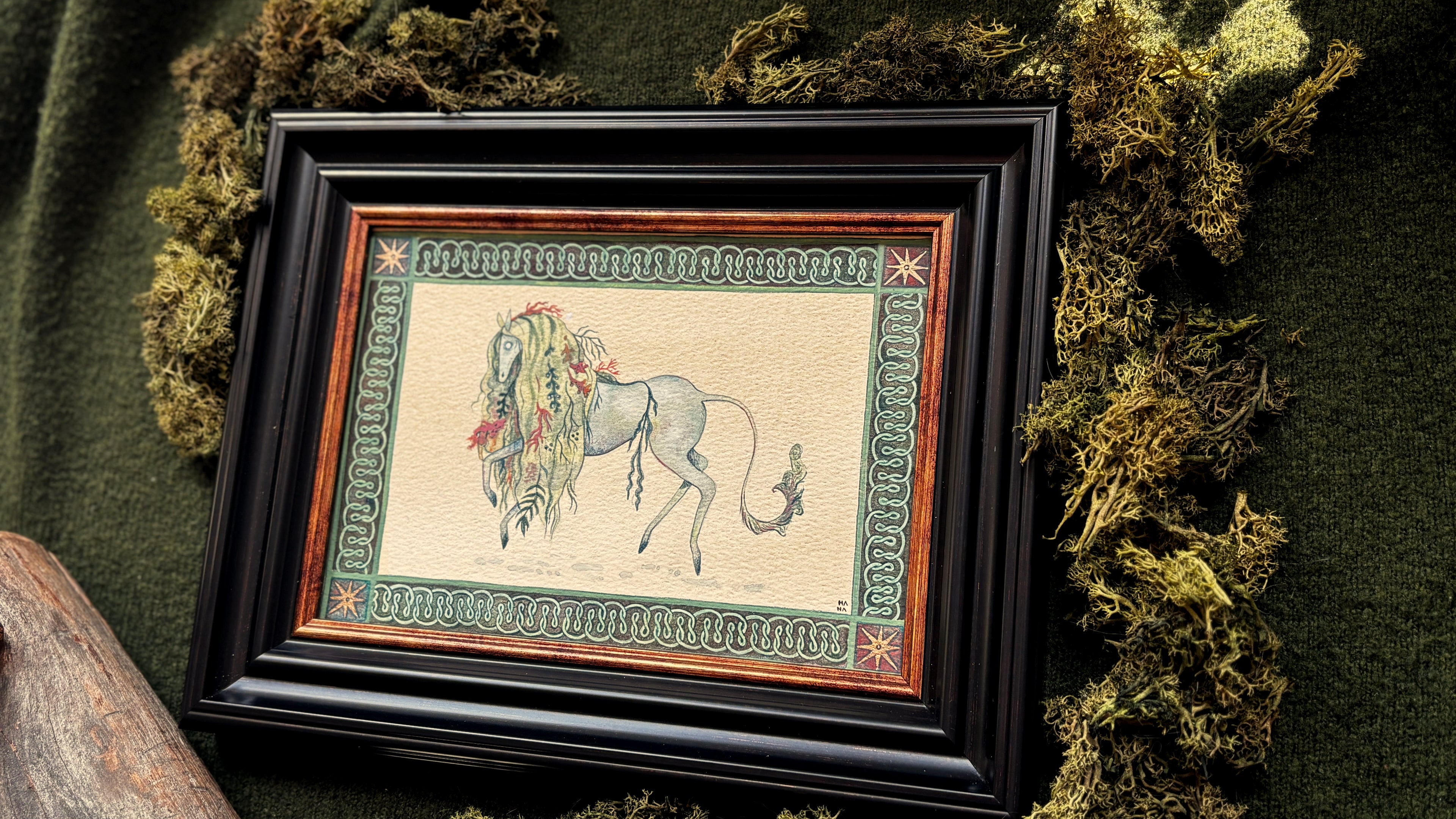 "Each-Uisge" Original Watercolour Painting