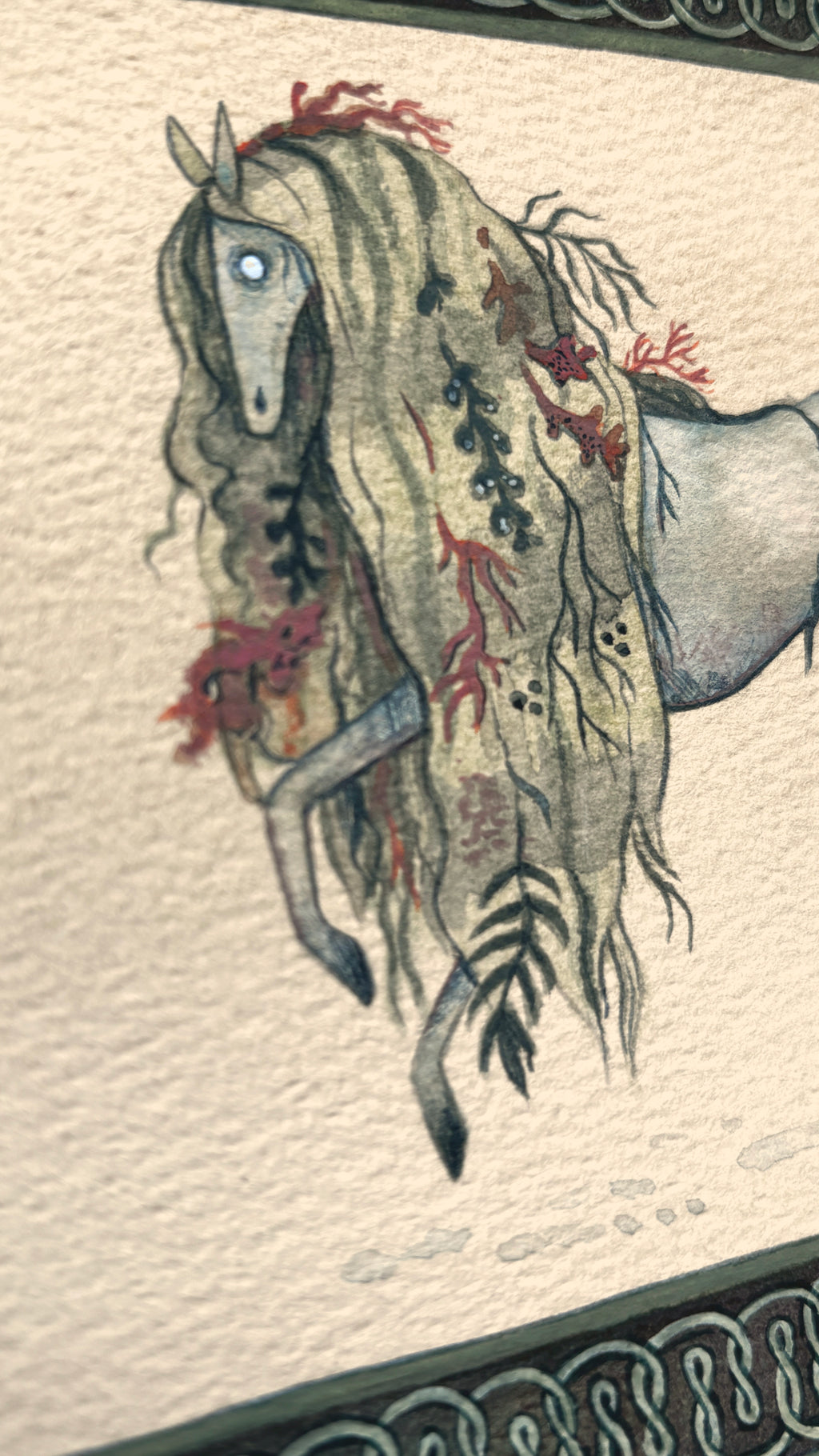 "Each-Uisge" Original Watercolour Painting