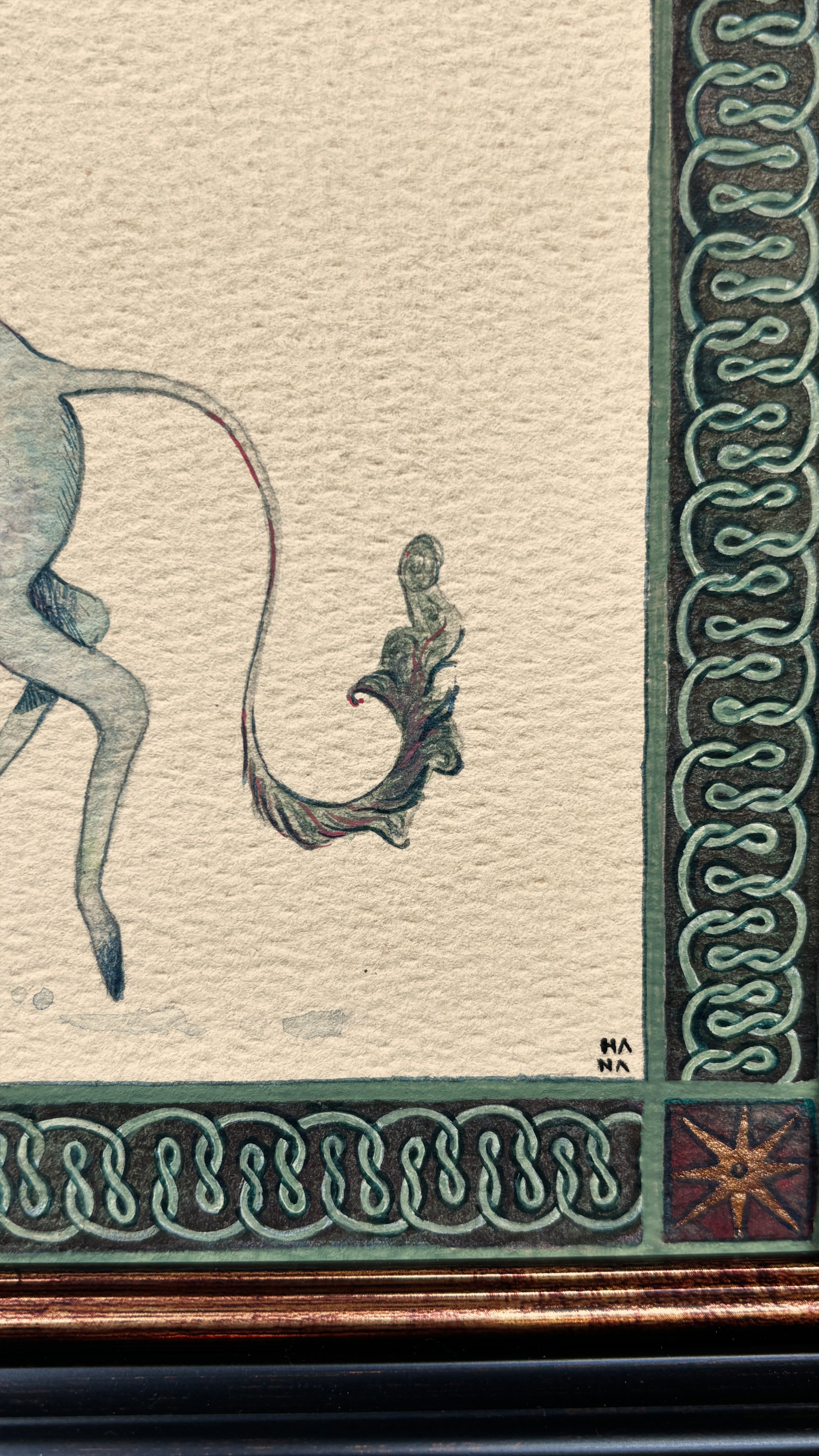 "Each-Uisge" Original Watercolour Painting