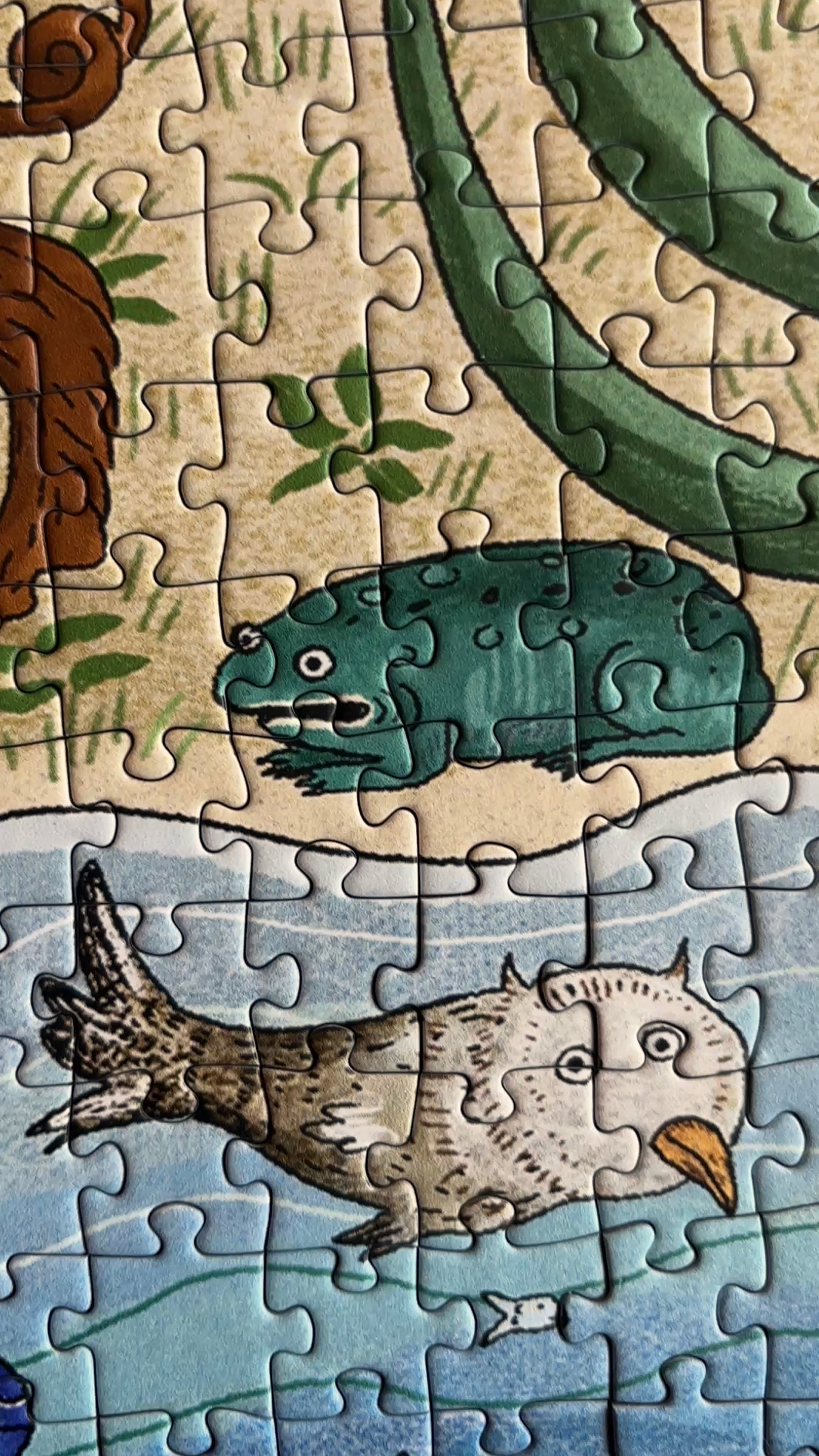 Medieval Animals Jigsaw + Playing Cards Bundle