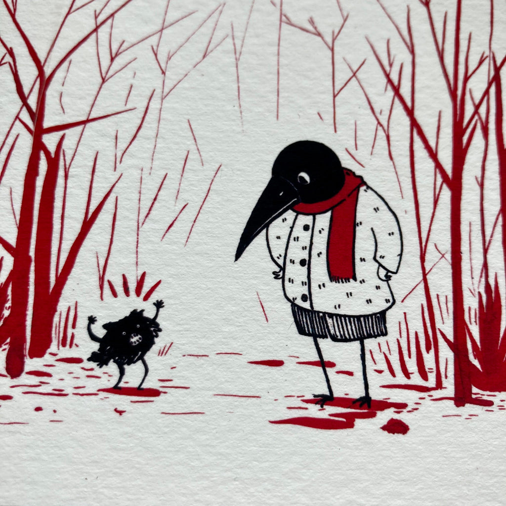 "Winter Walk" Print
