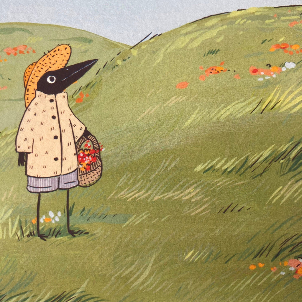 "Summer Birdface" Print