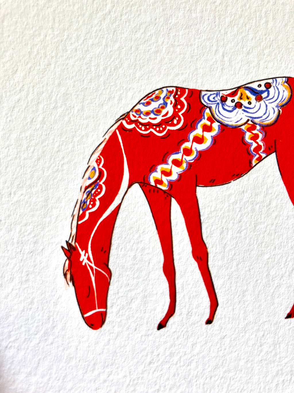 "Dala Horse" Print