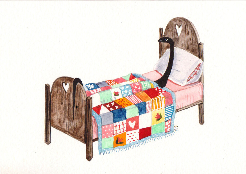 "Sunday Lie-in" Print