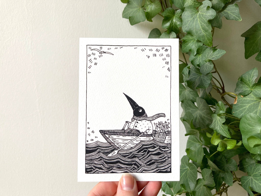 "Boat" Print
