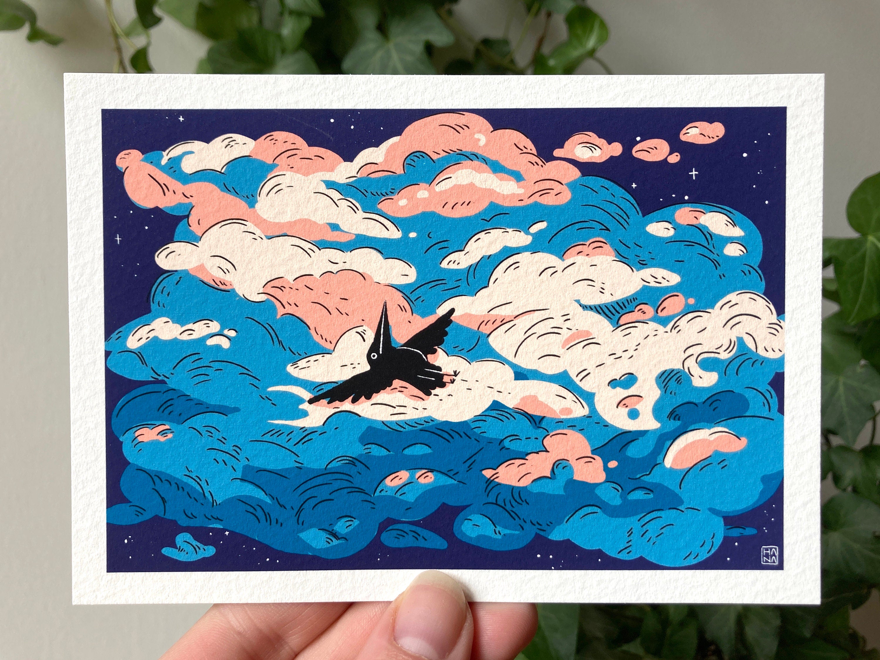 "Clouds" Print
