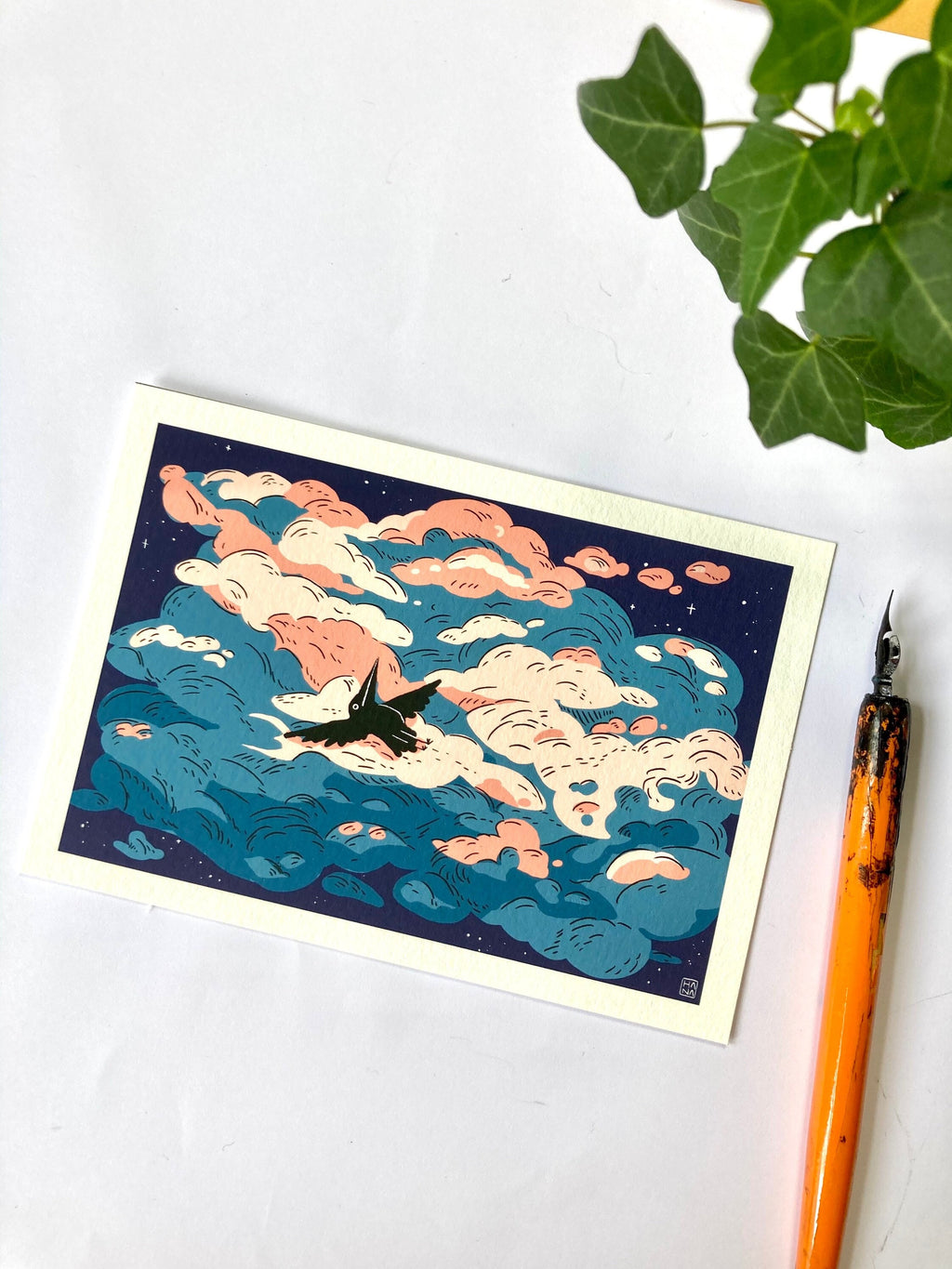 "Clouds" Print