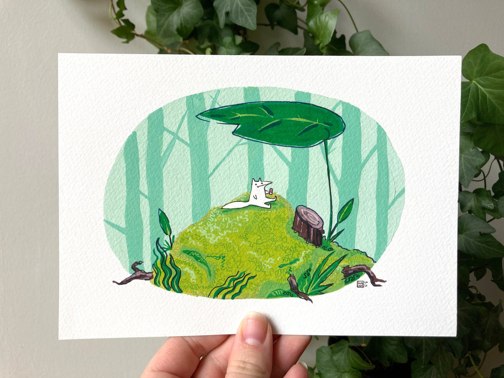 "Mossy" Print