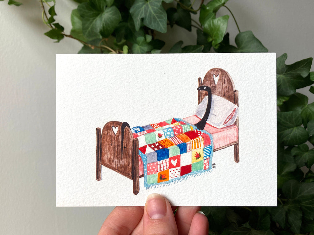 "Sunday Lie-in" Print