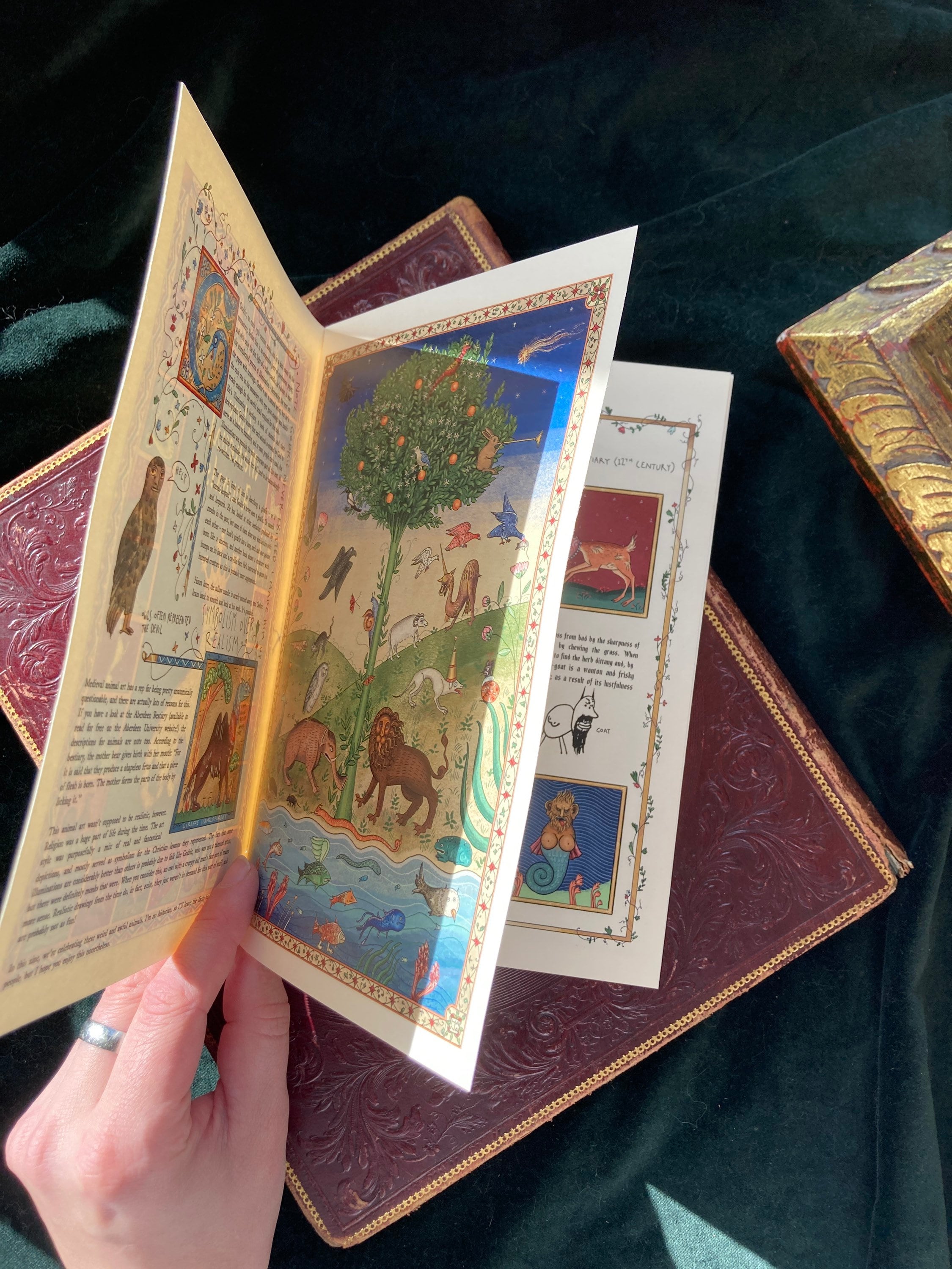 "I LOVE MEDIEVAL ANIMALS" Zine