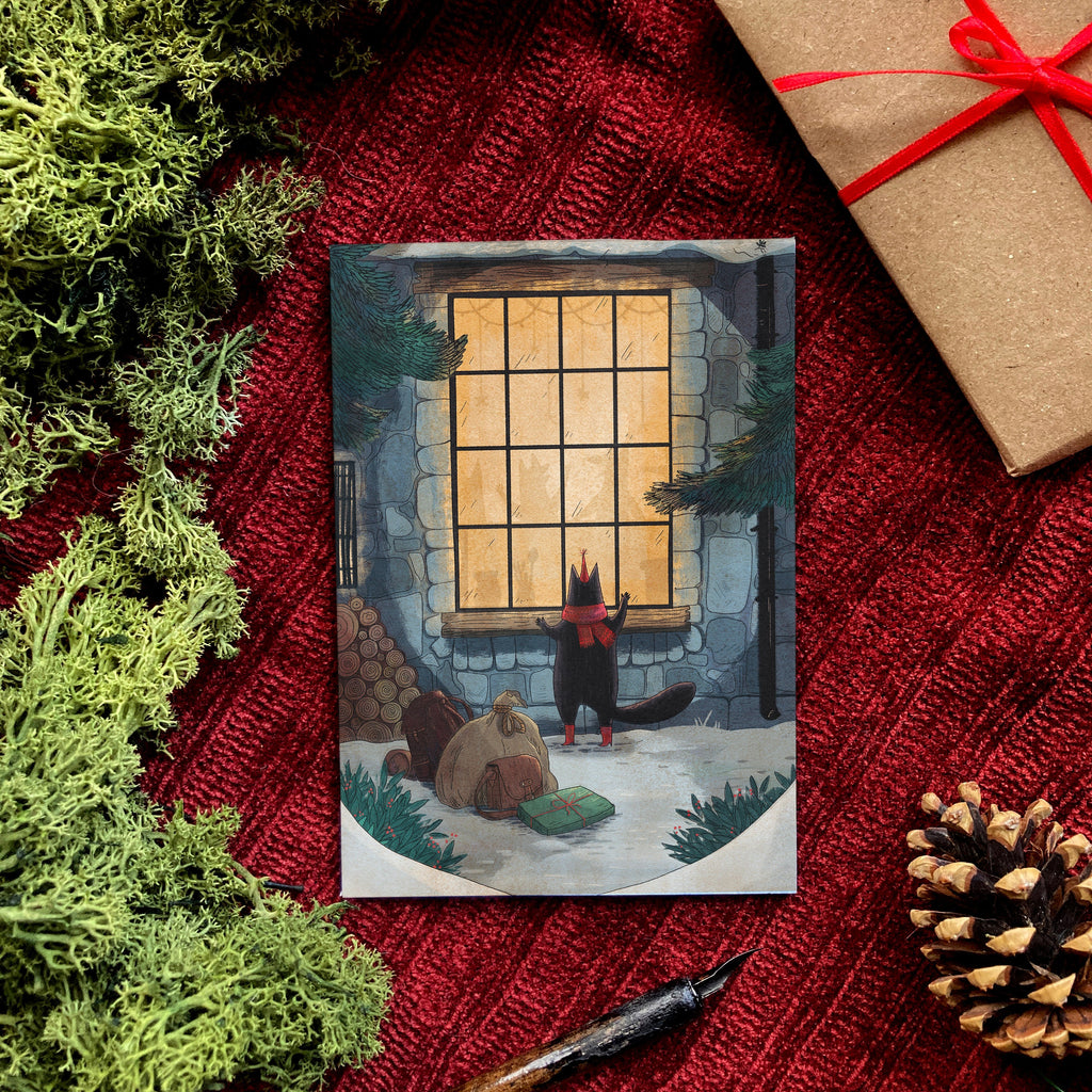 "Home for Winter" Christmas Card