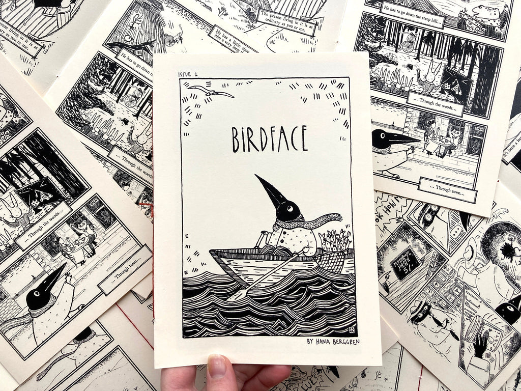 Birdface Zine Bundle: Issues 1-5 + Print