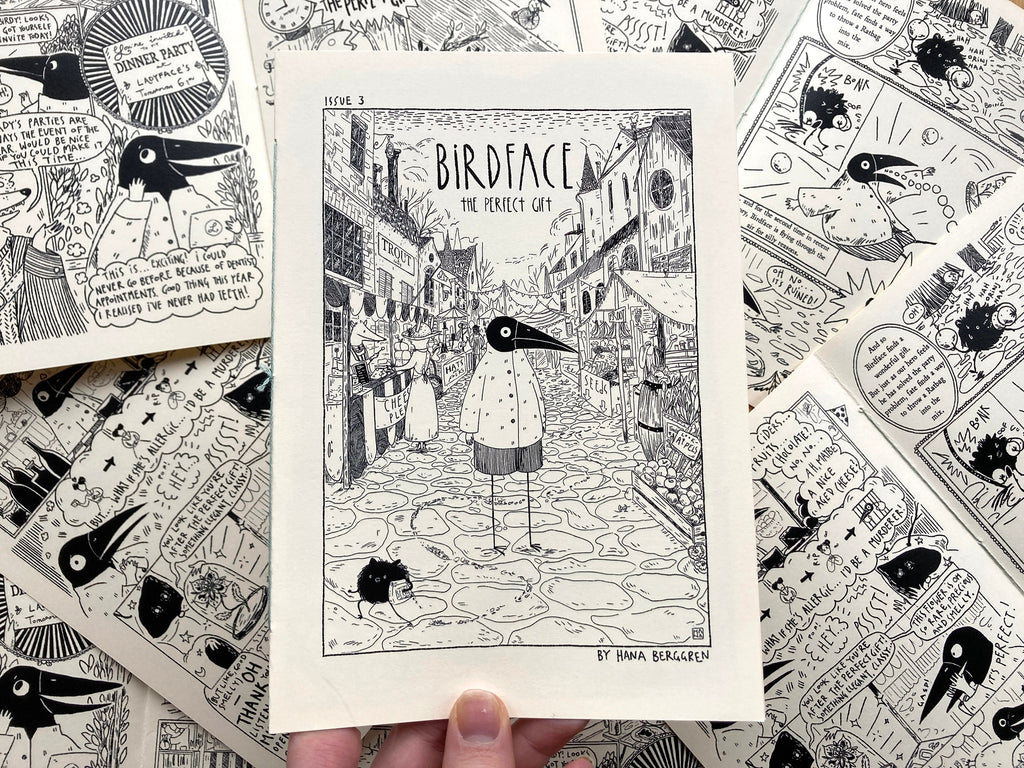 Birdface Zine Bundle: Issues 1-5 + Print