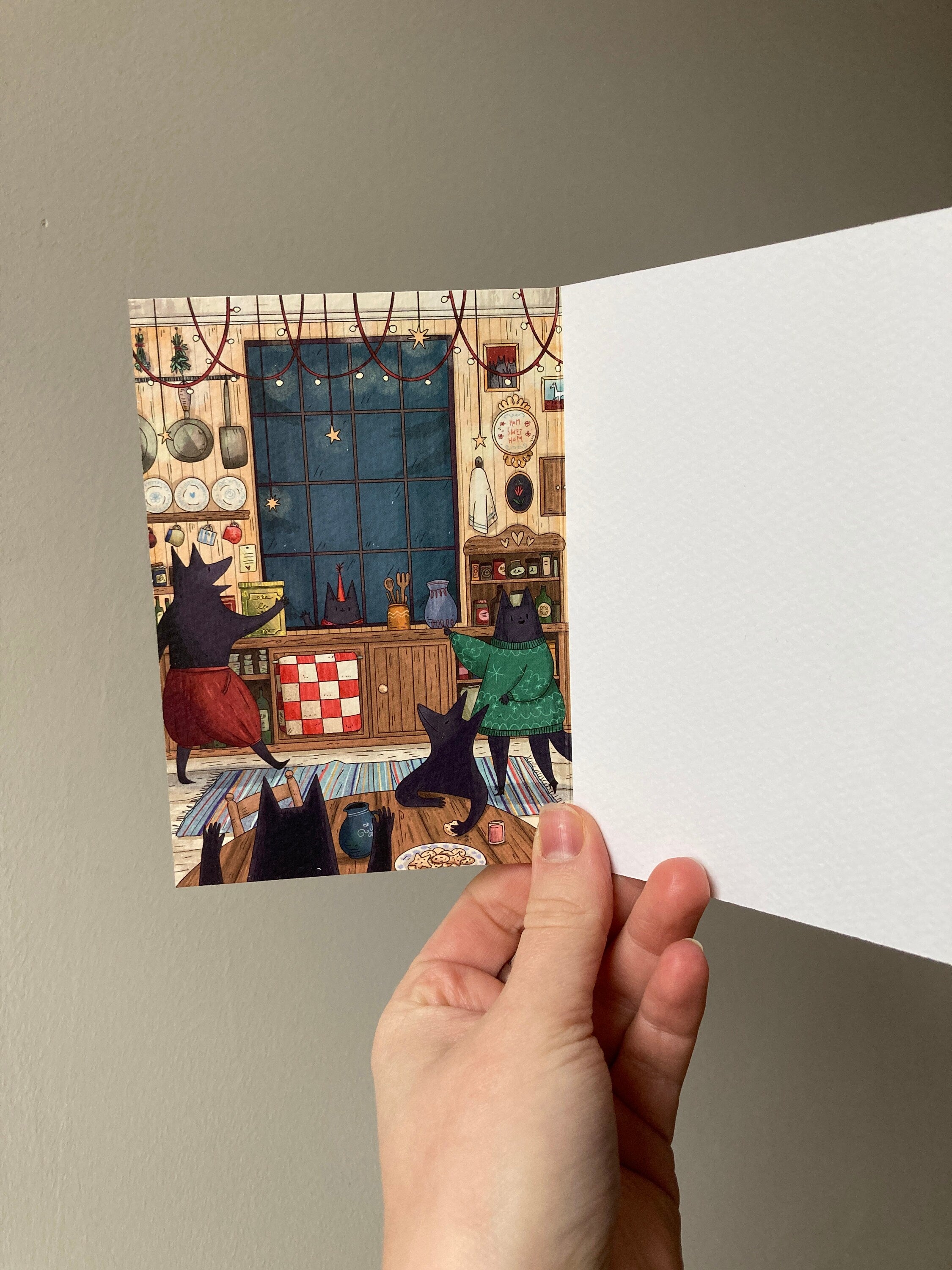 "Home for Winter" Christmas Card