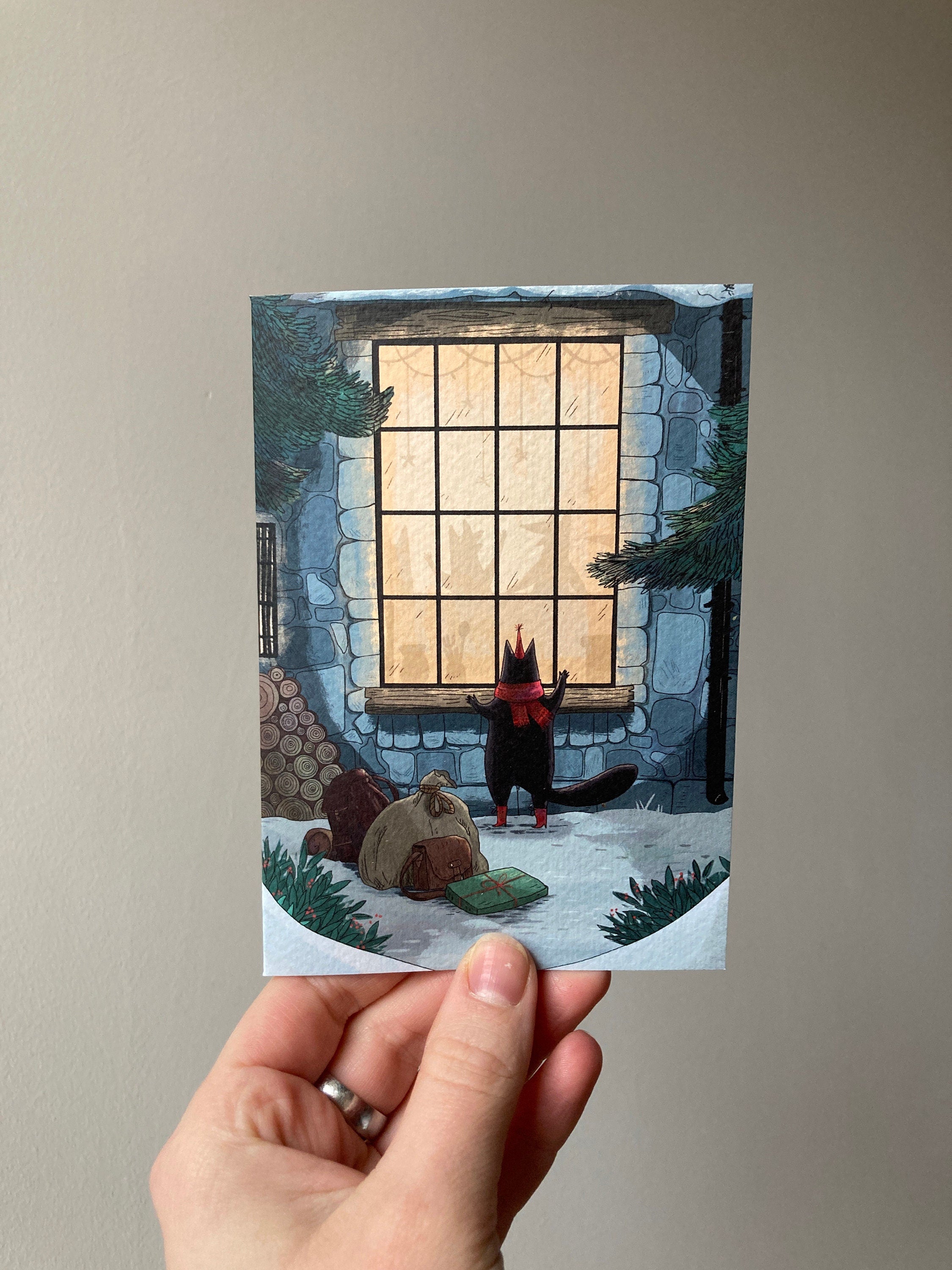 "Home for Winter" Christmas Card
