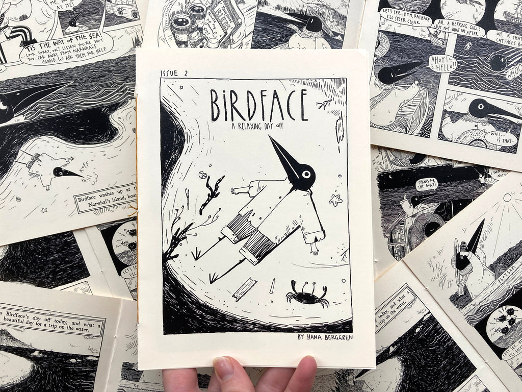 Birdface Zine Bundle: Issues 1-5 + Print
