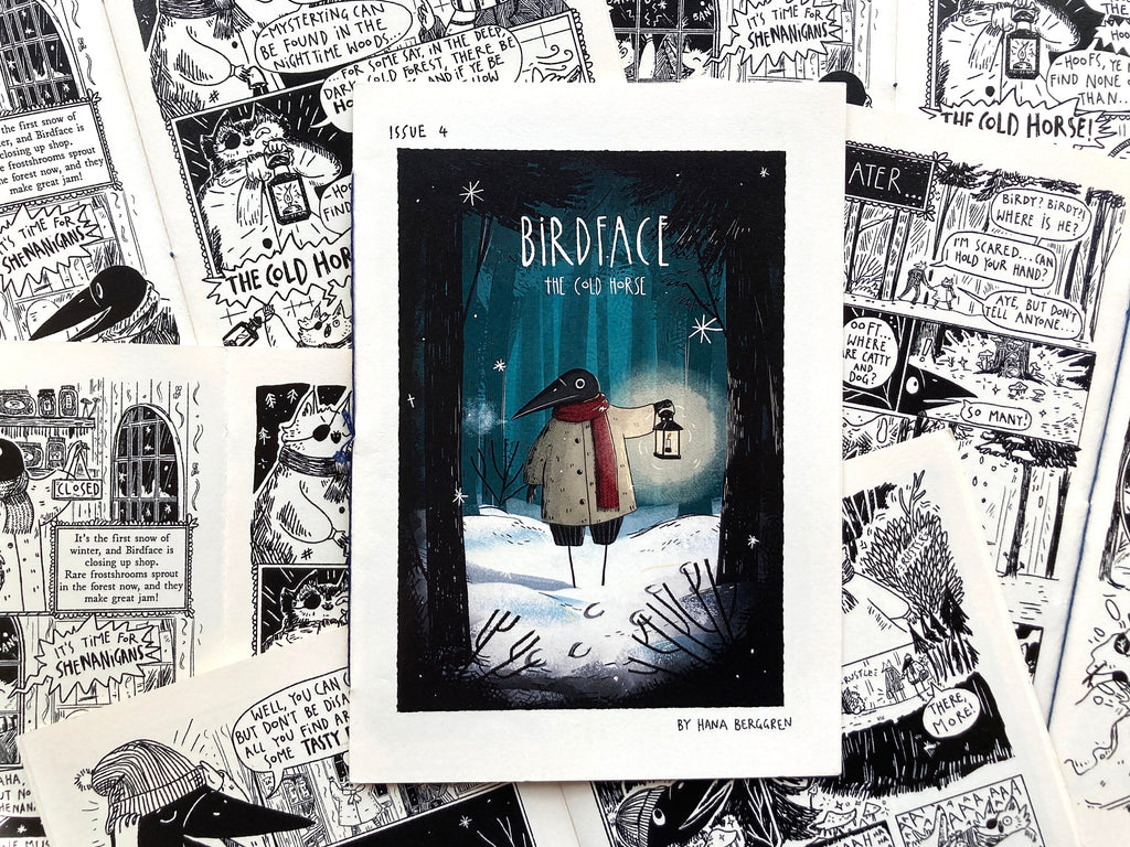 Birdface Zine Bundle: Issues 1-5 + Print