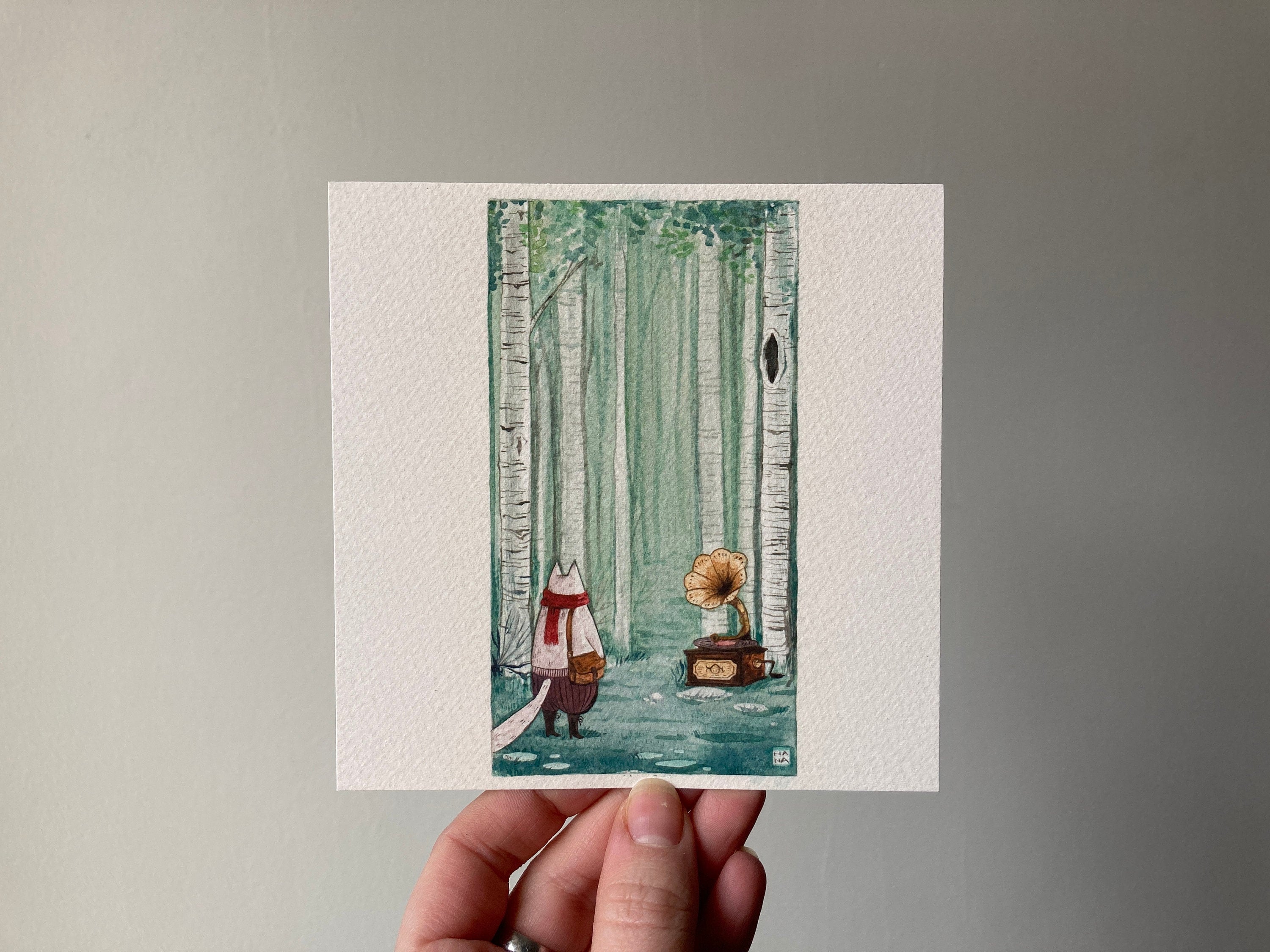 "The Gramophone" Print