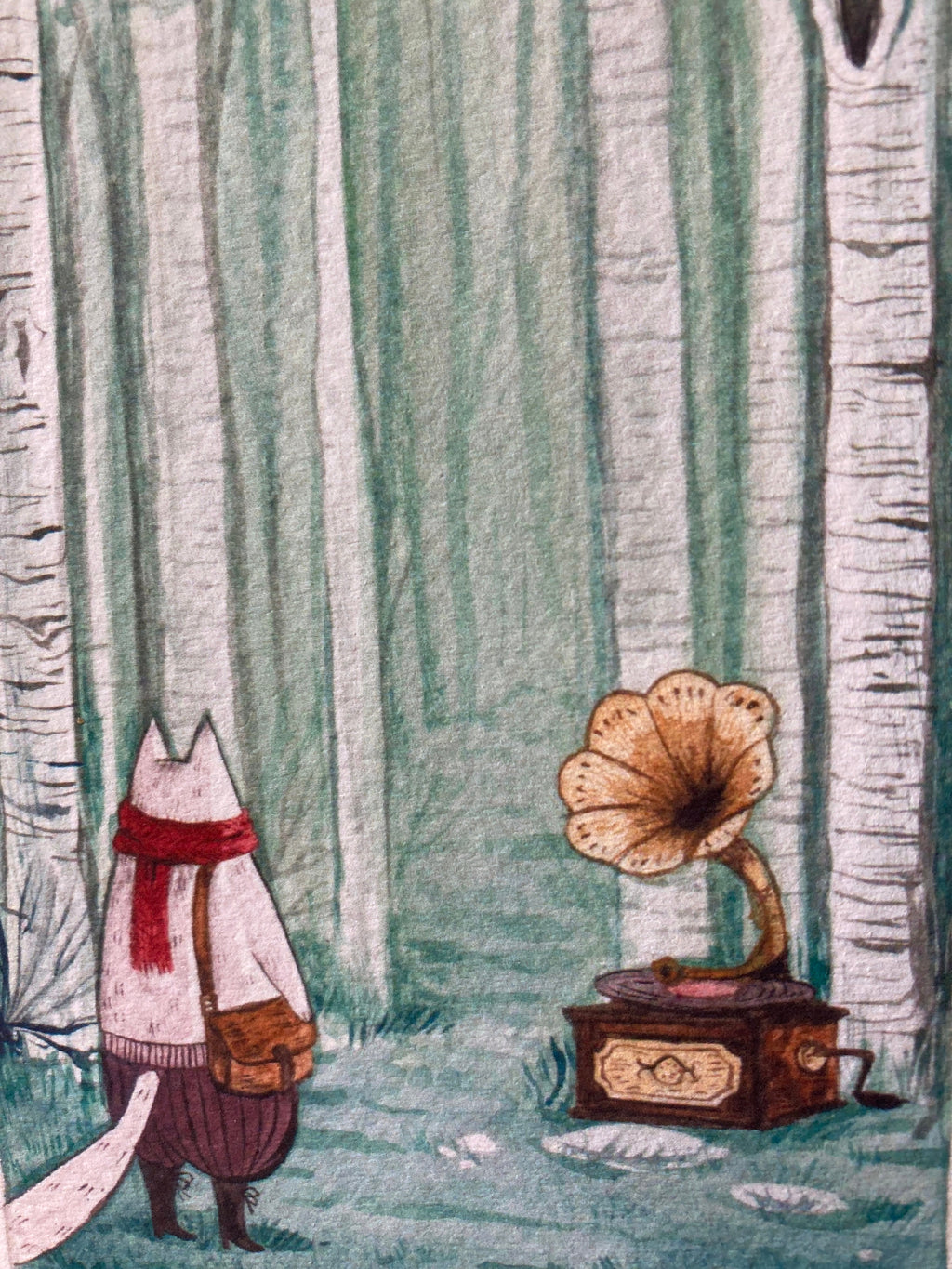 "The Gramophone" Print