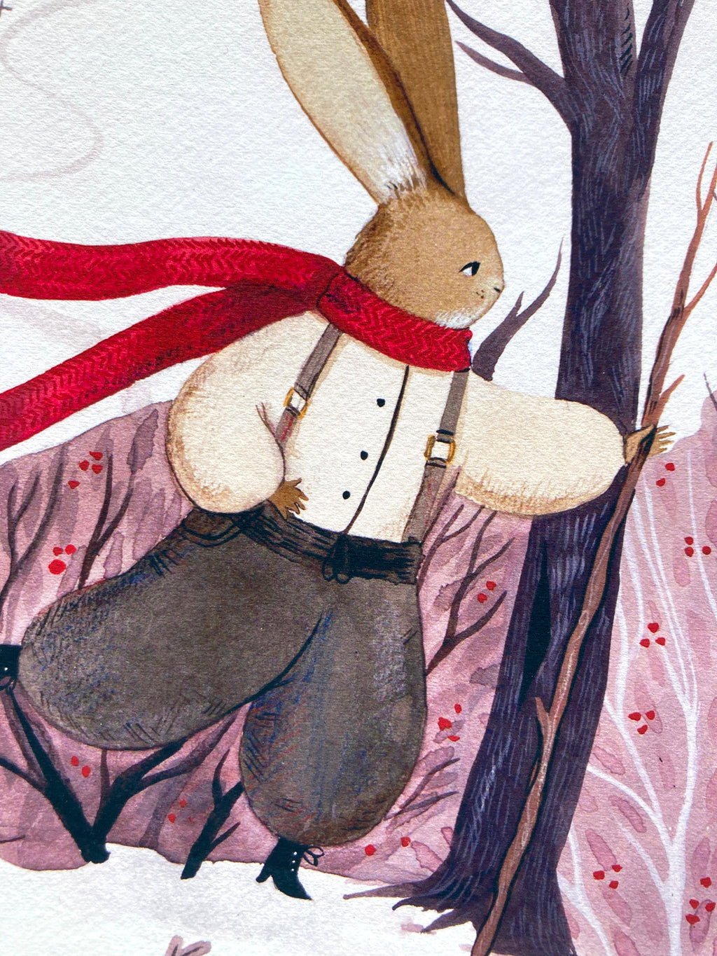 "Snow Rabbit" Print