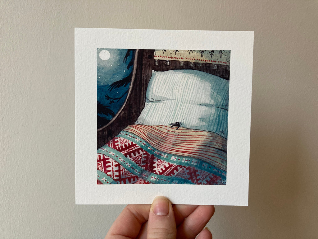 "The Tiny Guest" Print