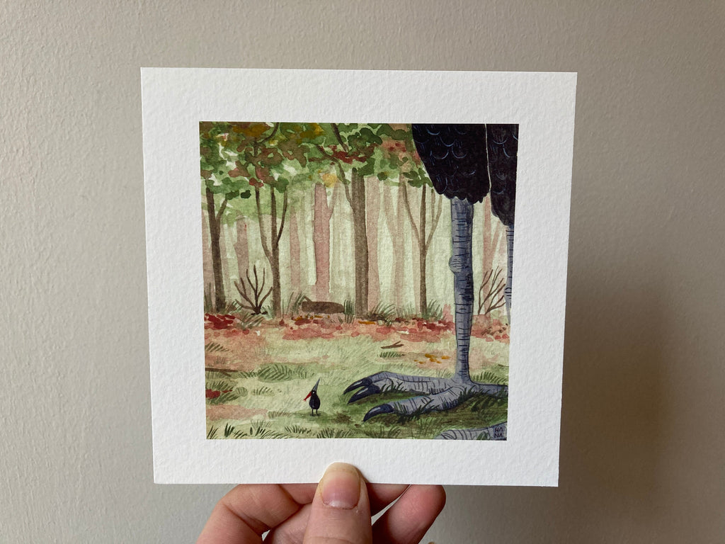 "The Big Friend" Print