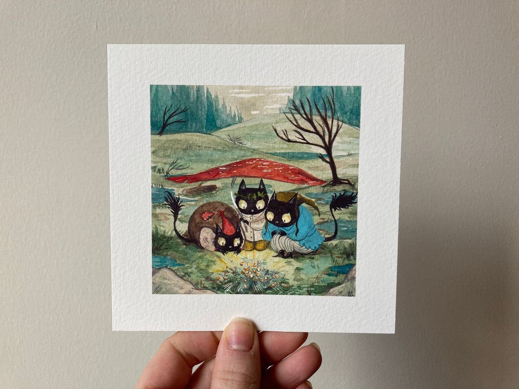 "The Swamp Kids" Print