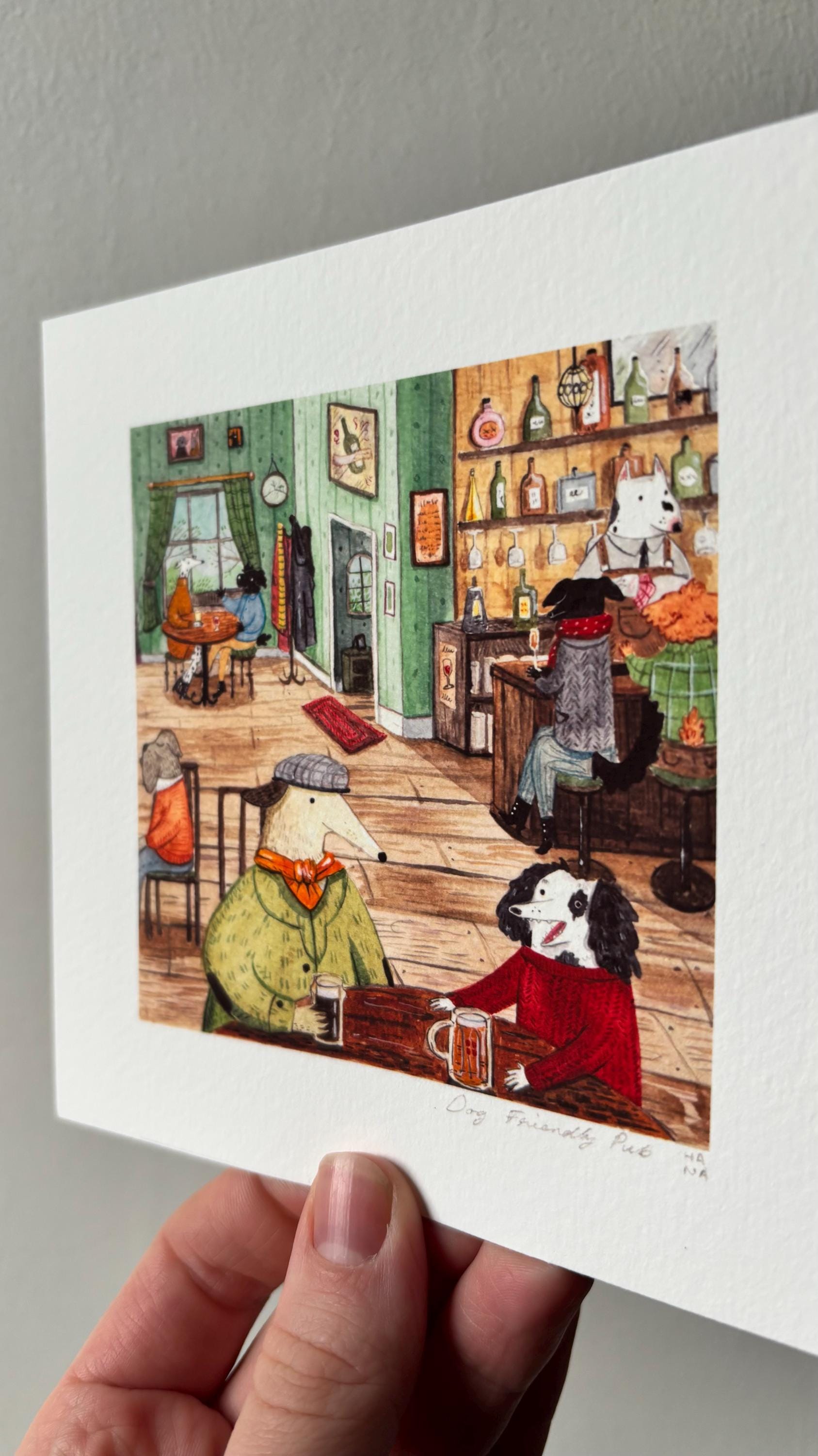 "Dog Friendly Pub" Print