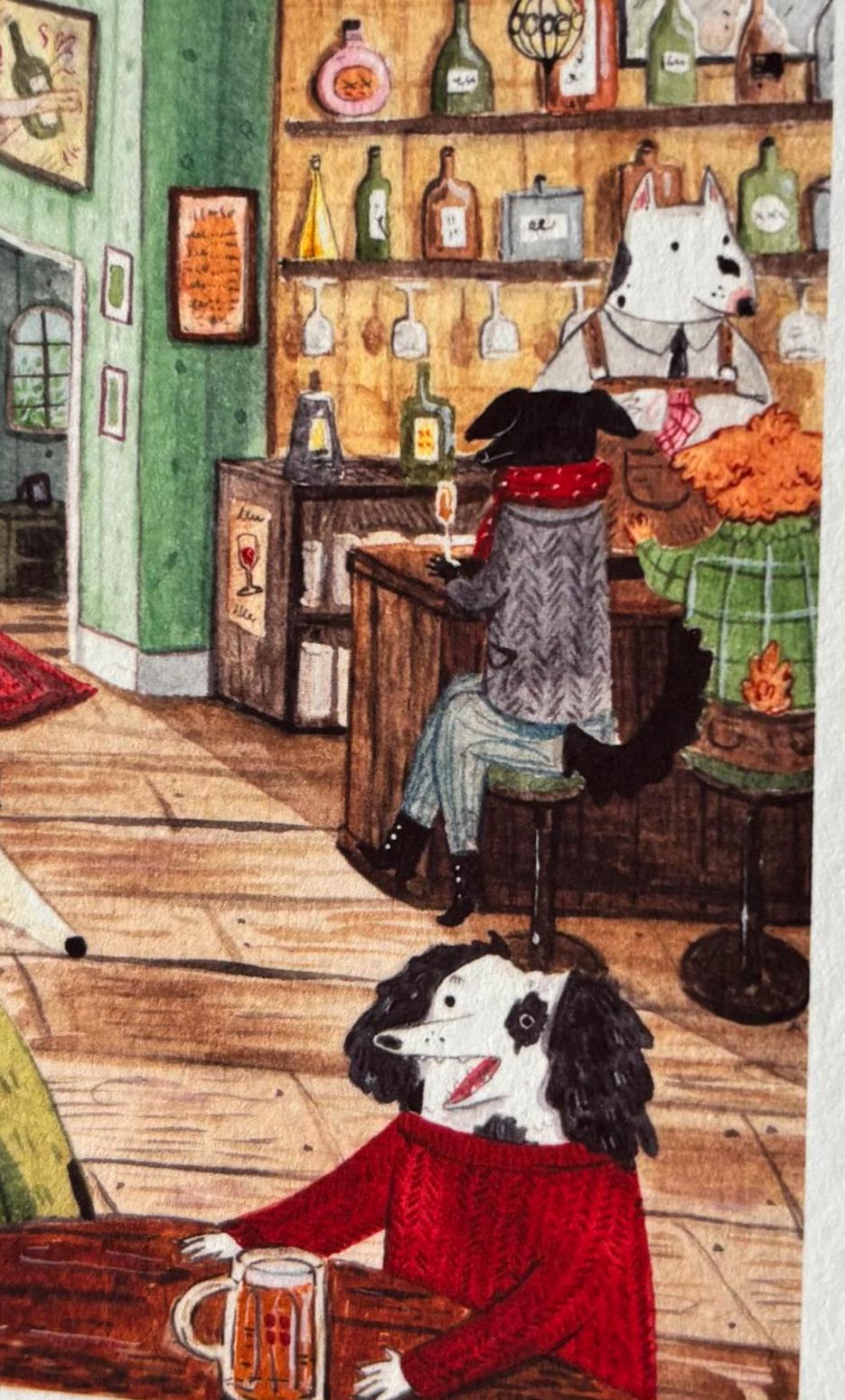"Dog Friendly Pub" Print