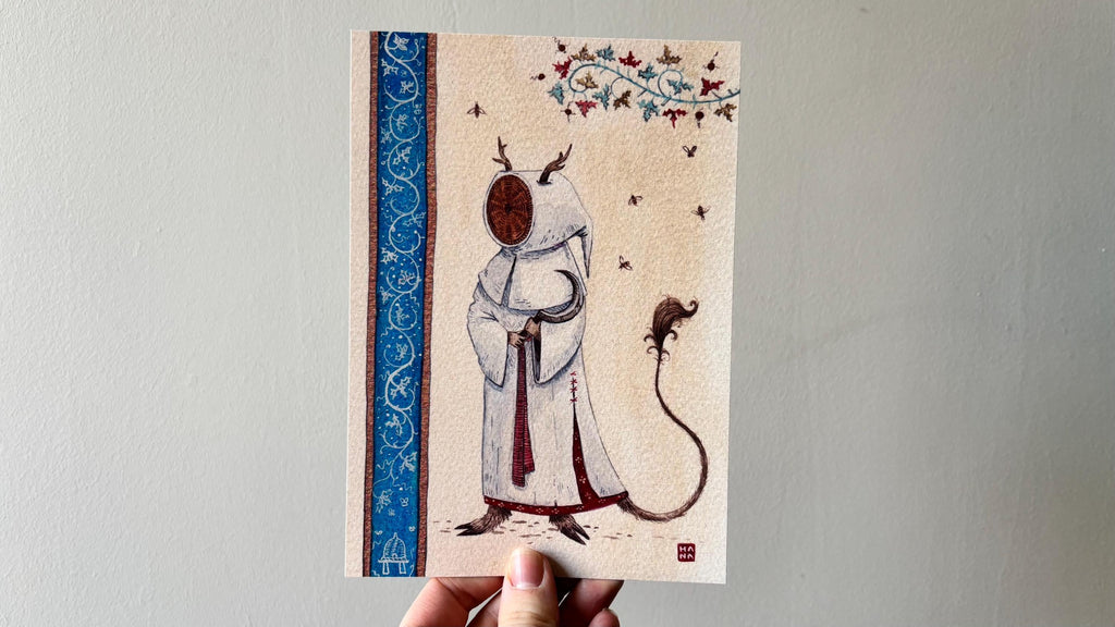 "The Beekeeper" Print