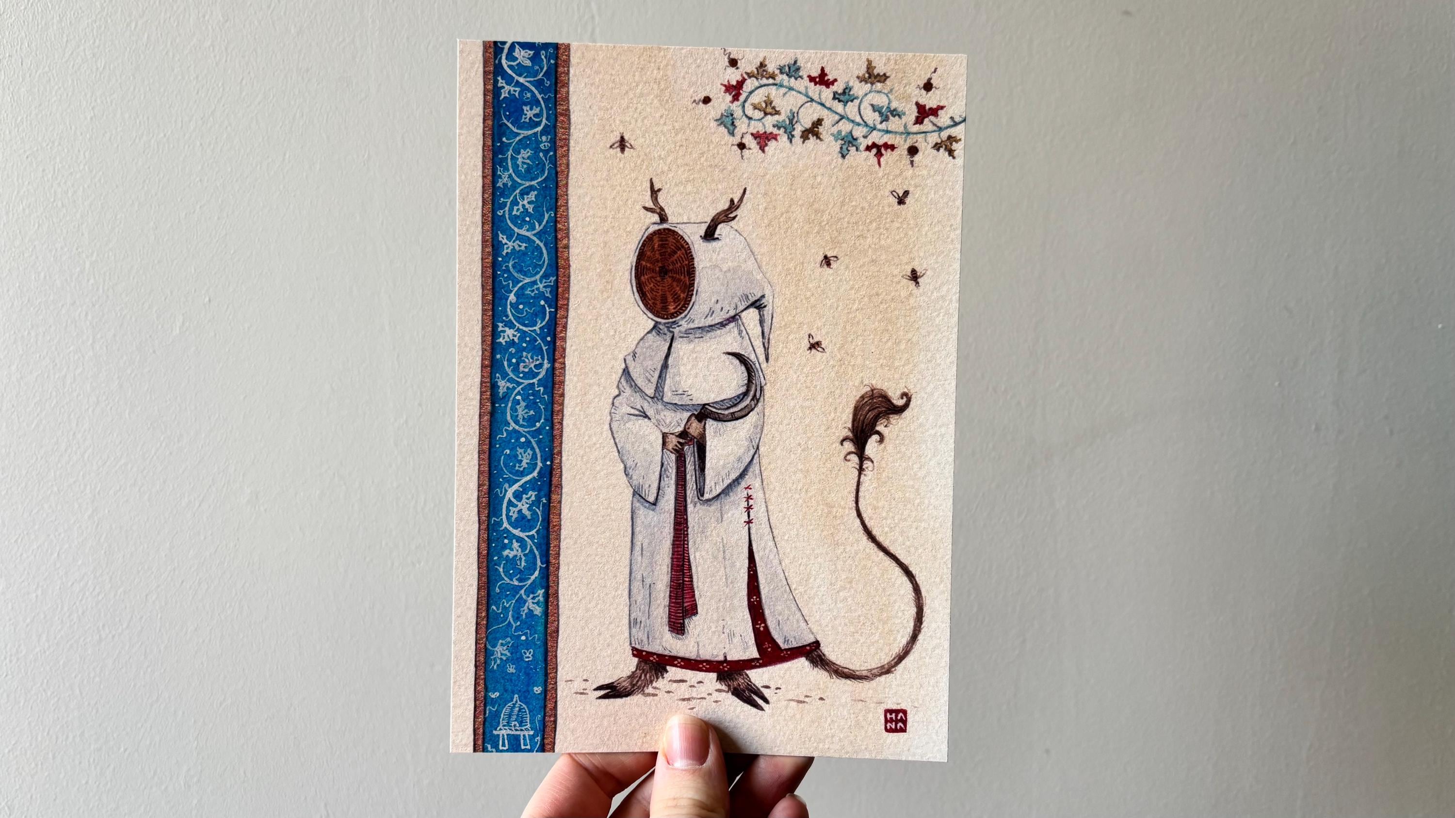 "The Beekeeper" Print