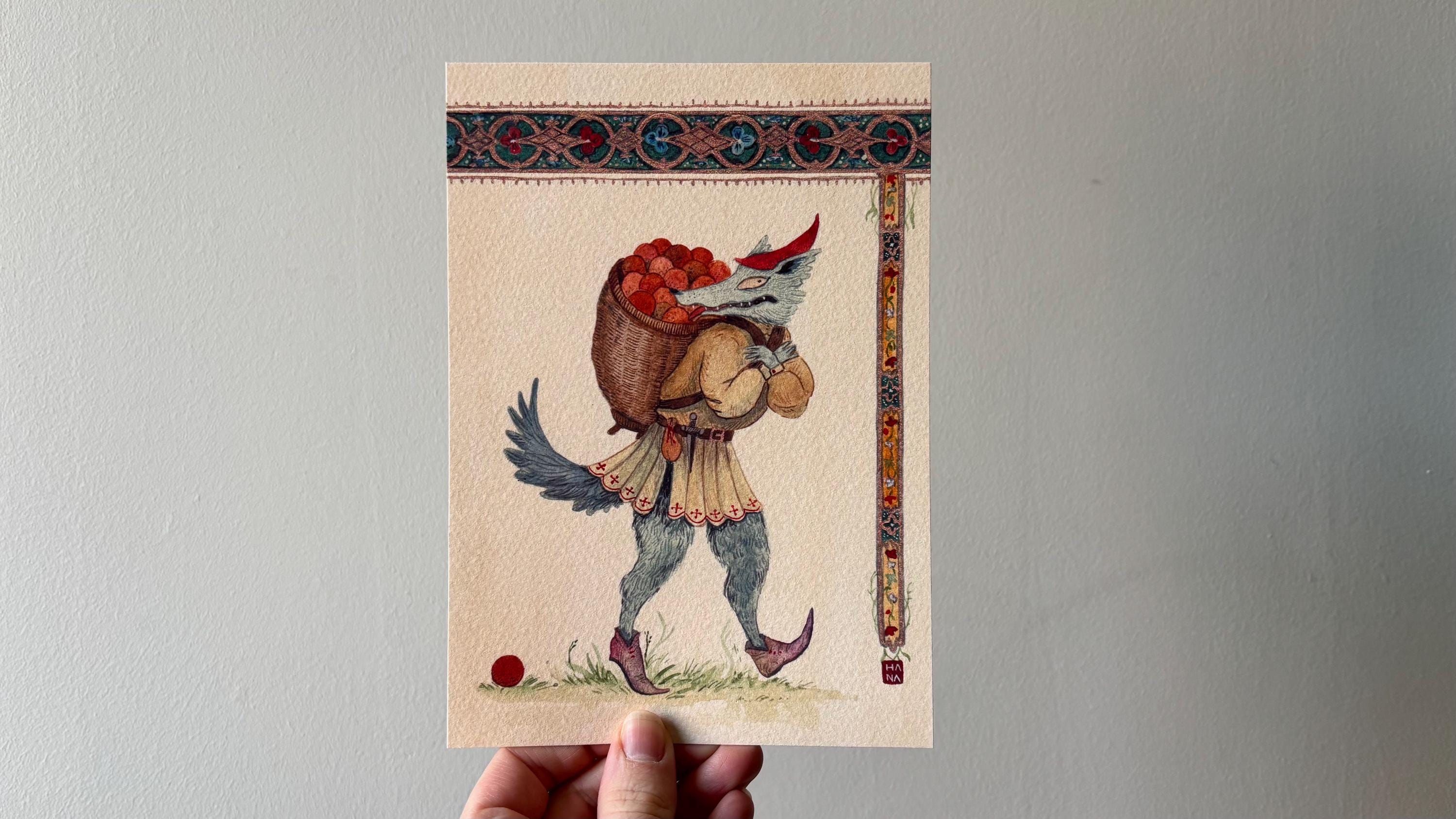 "The Gatherer" Print