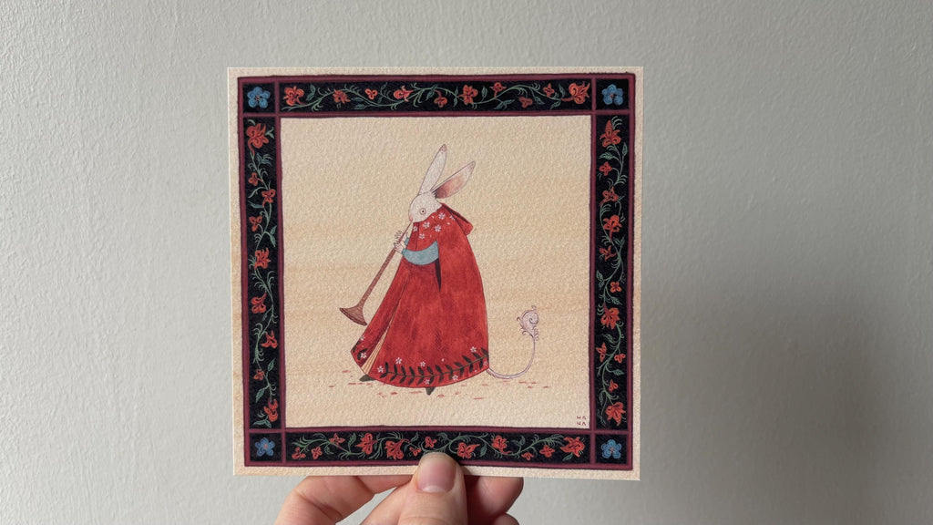 "The Trumpeter" Print