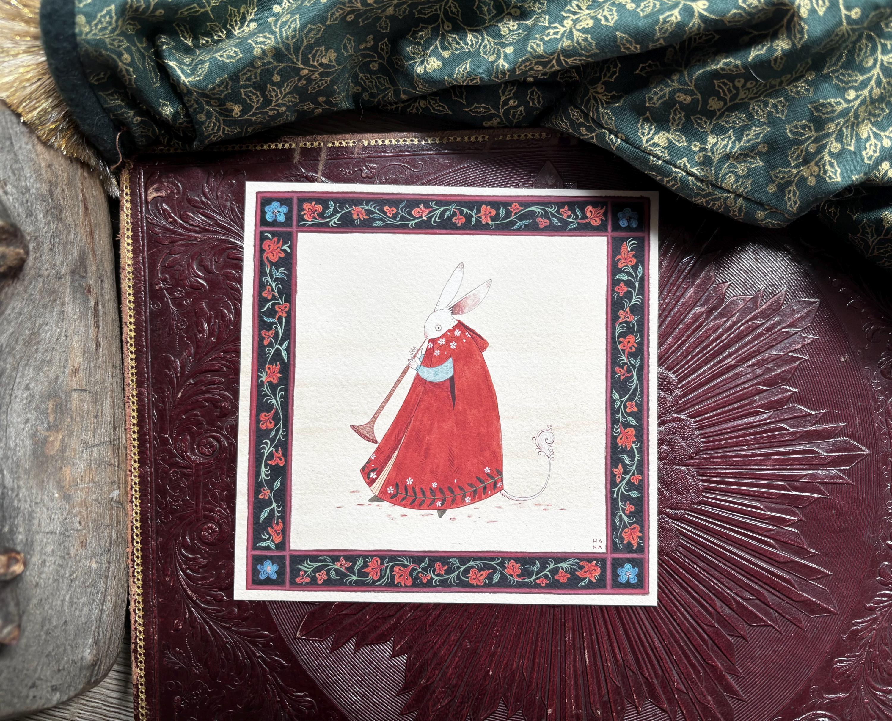 "The Trumpeter" Print