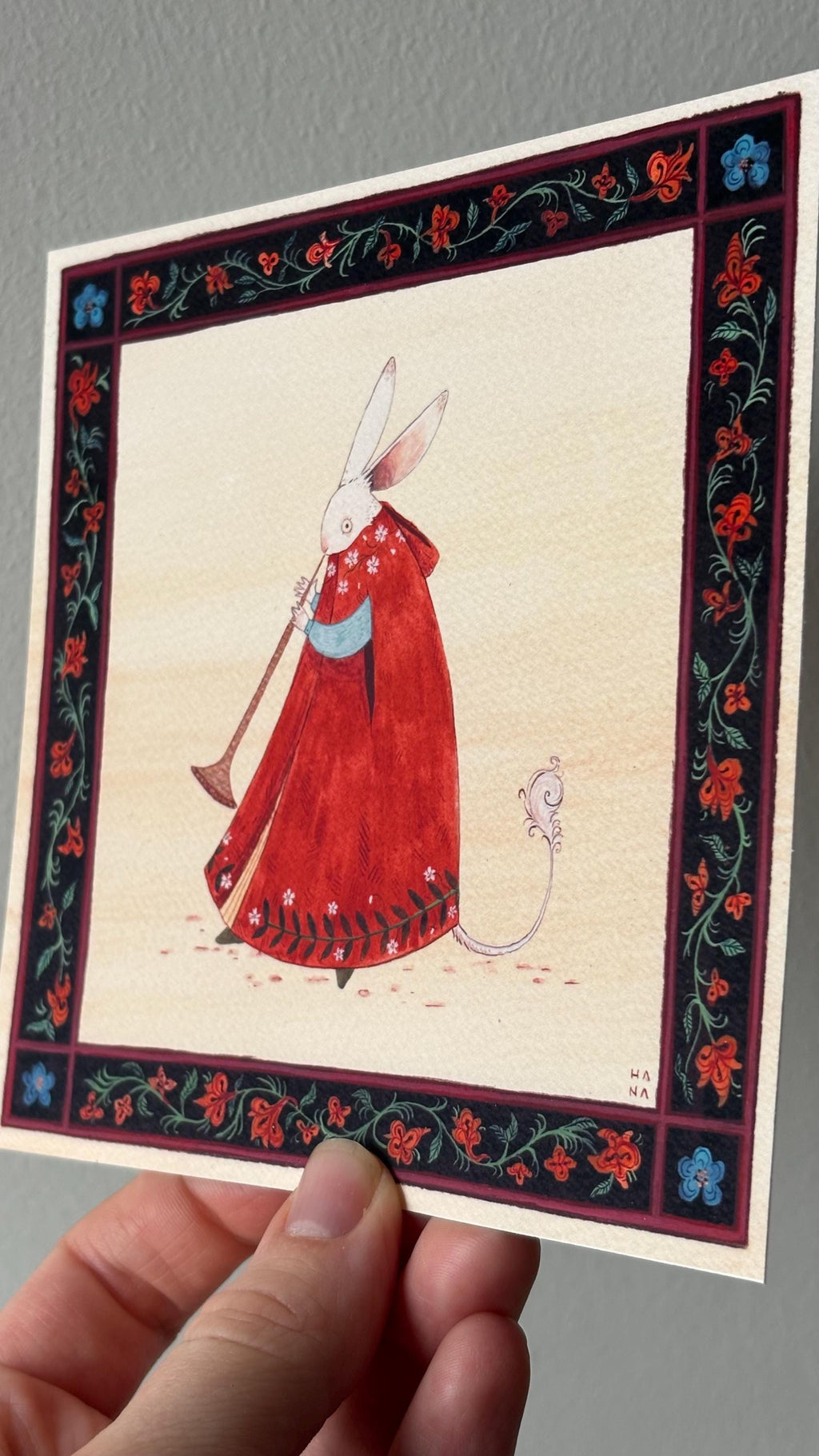 "The Trumpeter" Print