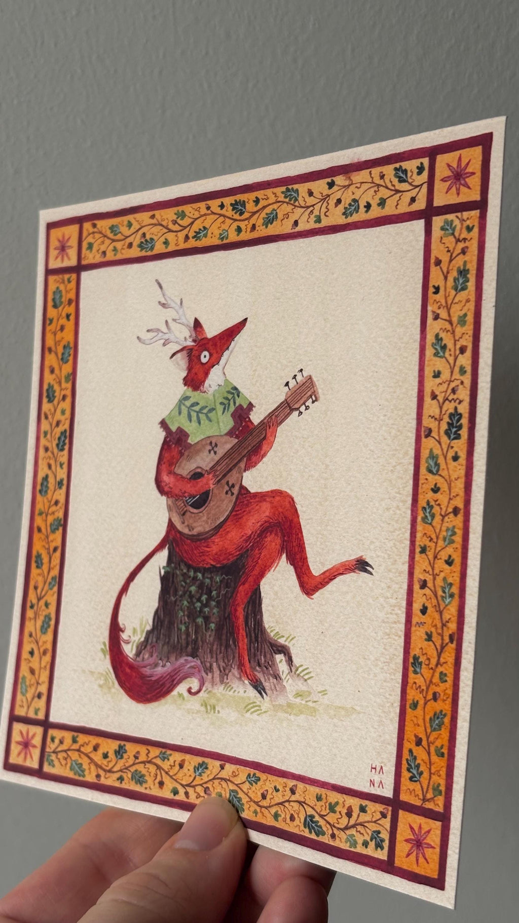 "The Lutenist" Print