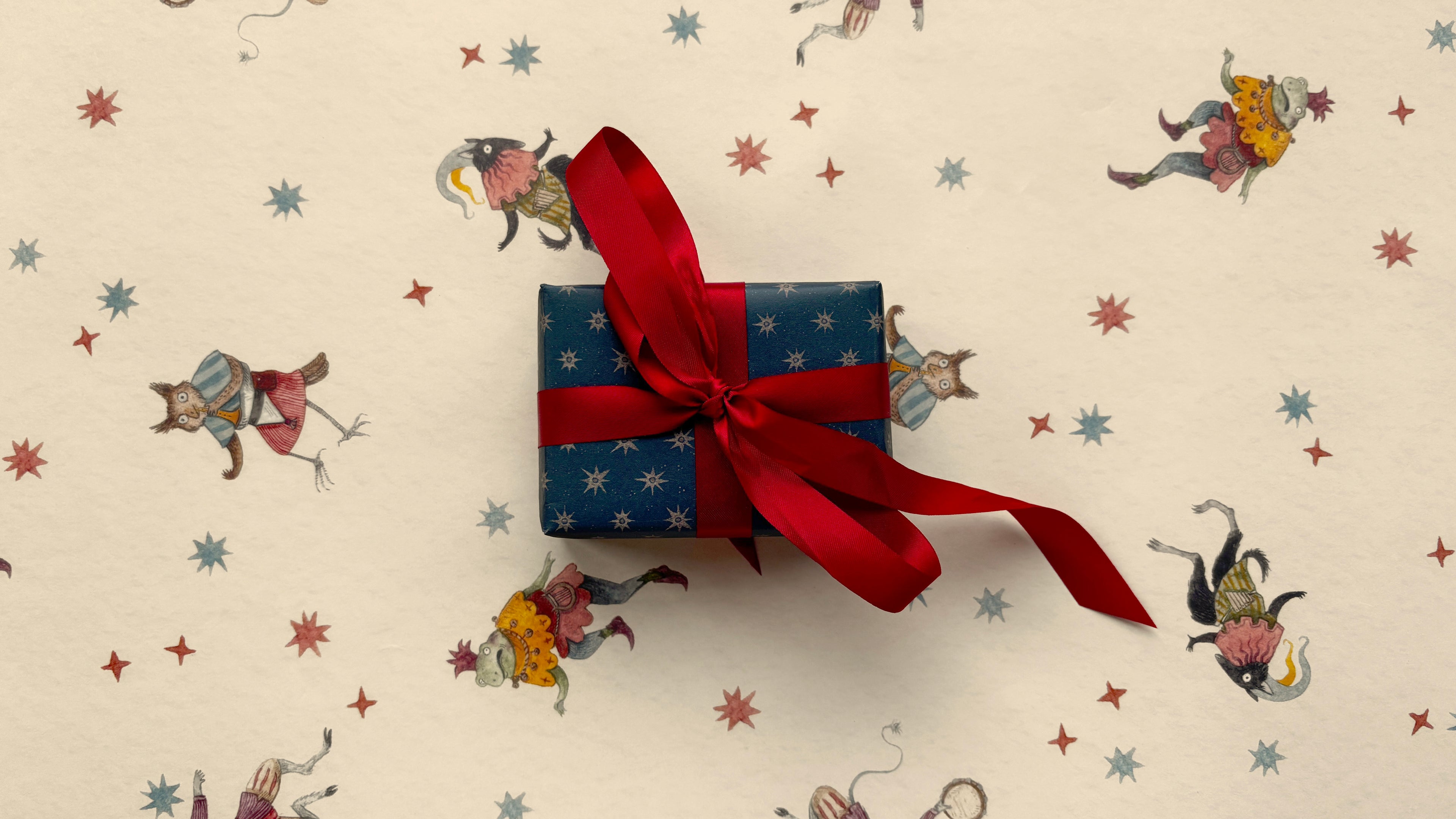 Medieval Animals Jigsaw + Wrap + Card Bundle