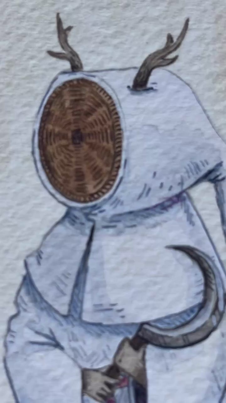 "The Beekeeper" Print