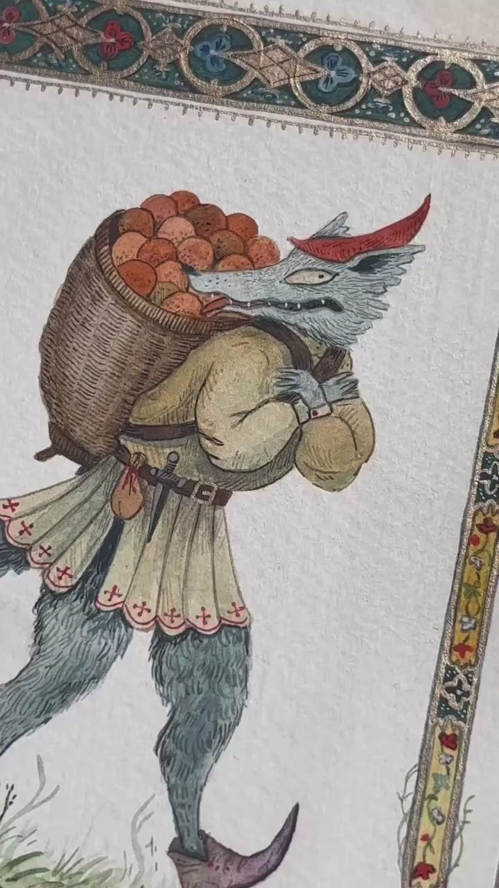 "The Gatherer" Print